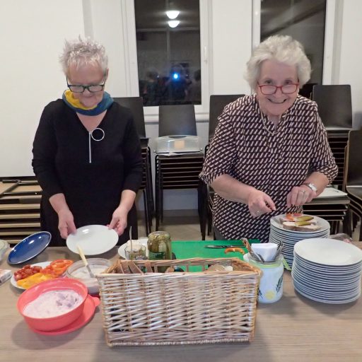 Unsere Besucher:innen wurden gut versorgt :-)