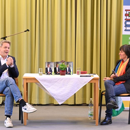 Rollentausch: Der Journalist wird interviewt