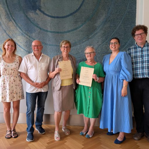 Der Preis für den Fleiß: Prüfung bestanden!